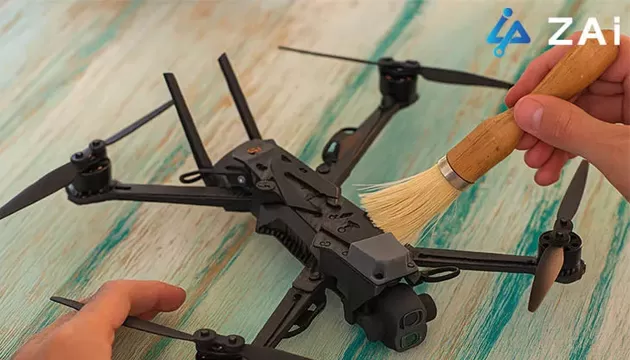 چگونه پهپاد FPV را تمیز کنیم؟