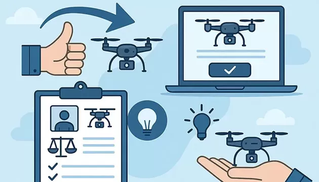 چگونه یک پهپاد ثبت کنیم؟